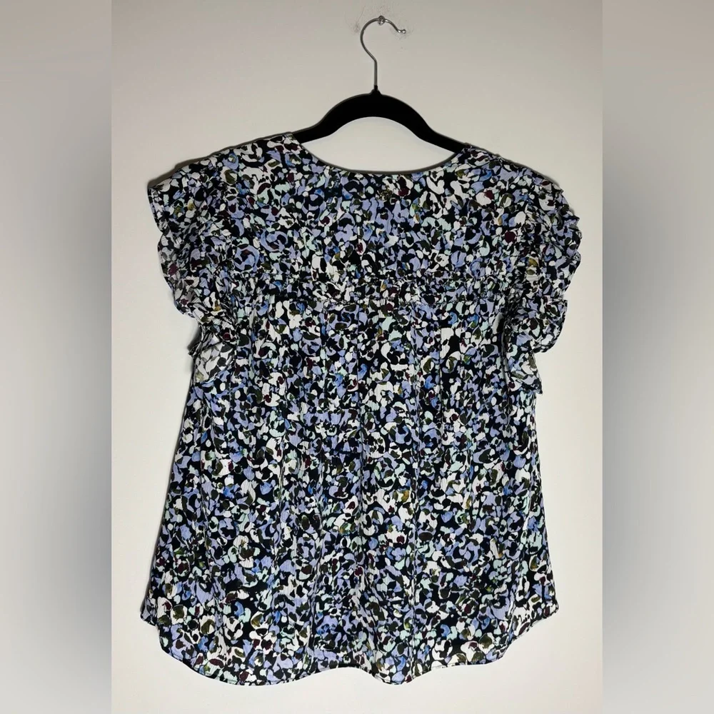 Marie Oliver Phoebe Top – Seastone Floral | Size Small | NWT - Picture 4 of 7